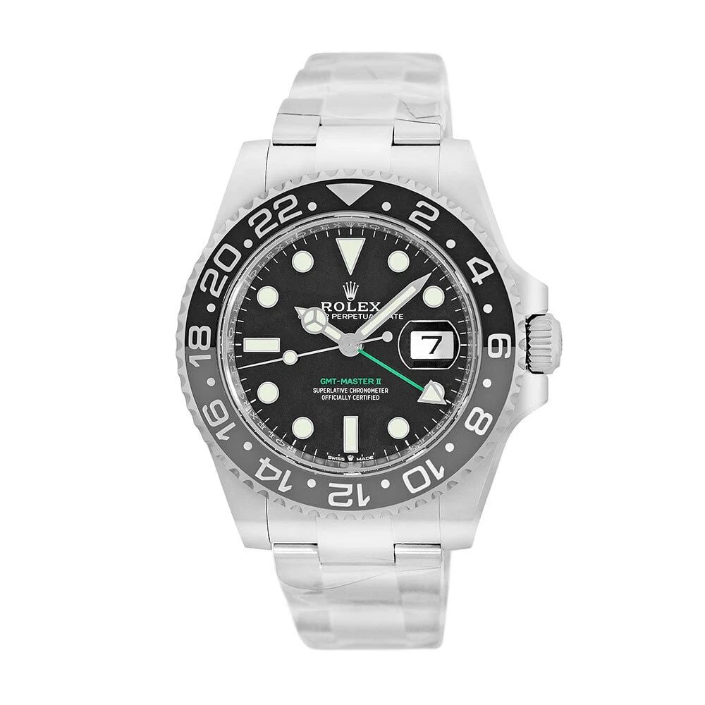 ROLEX STEEL 40MM GMT MASTER II 126710GRNR BRUCE WAYNE BOX WARRANTY NEW 2025 (1 of 2)