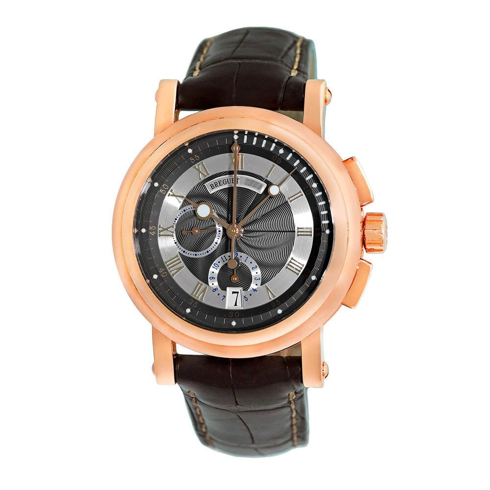 BREGUET 18K ROSE GOLD 42MM MARINE CHRONOGRAPH 5827BR/Z2/9Z8 BOX WARRANTY MINTY: BREGUET 18K ROSE GOLD 42MM MARINE CHRONOGRAPH 5827BR/Z2/9Z8 BOX WARRANTY MINTY BREGUET 18K Rose Gold 42mm Marine Chronograph 5827BR Box Warranty MINTY Gent's 18K Rose Gold 42mm Breguet "Marine Chronog