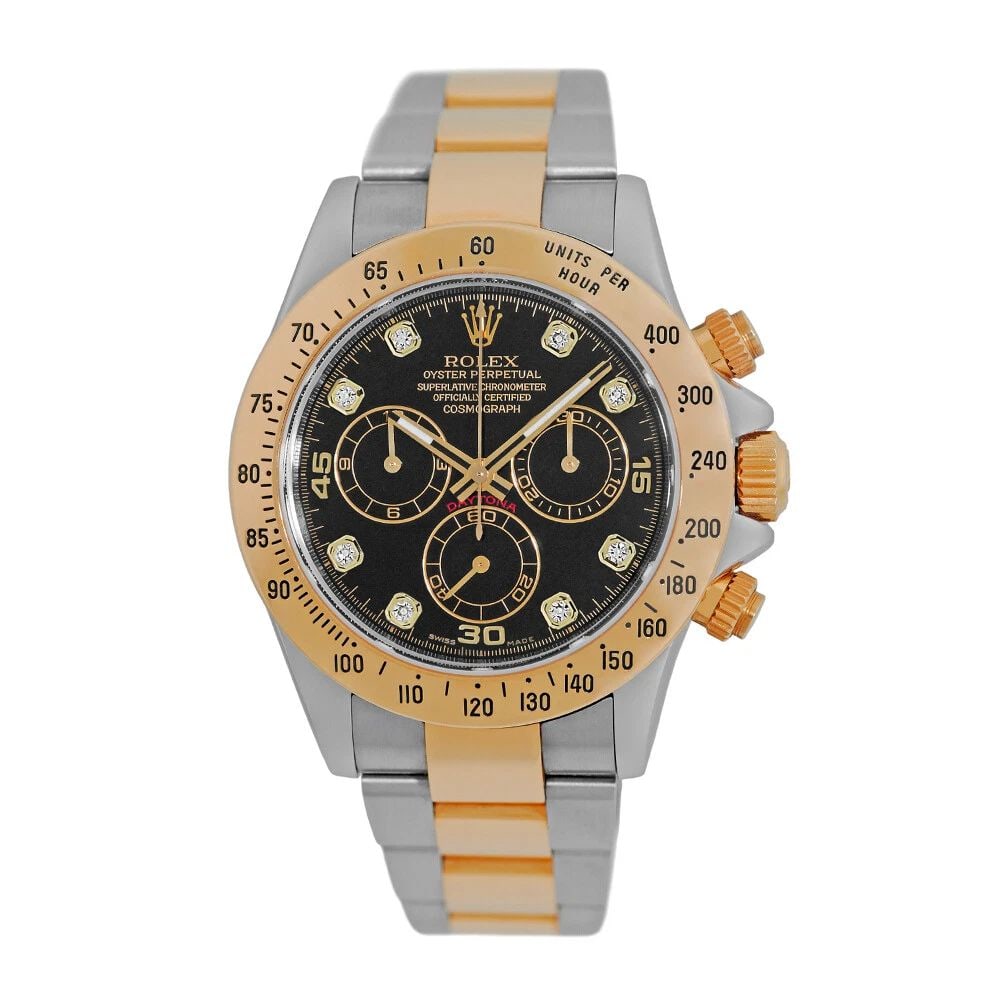 ROLEX STAINLESS STEEL & YELLOW GOLD 40MM DAYTONA COSMOGRAPH 116523 WARRANTY BOX: ROLEX STAINLESS STEEL & YELLOW GOLD 40MM DAYTONA COSMOGRAPH 116523 WARRANTY BOX Pre-Owned ROLEX Stainless Steel & 18K Yellow Gold 40mm Daytona Cosmograph 116523 Warranty Box Pre-Owned Gent's Stainless