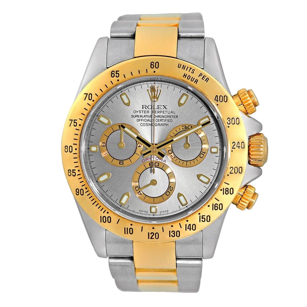 ROLEX STAINLESS STEEL & YELLOW GOLD 40MM DAYTONA COSMOGRAPH 116523 WARRANTY BOX: ROLEX STAINLESS STEEL & YELLOW GOLD 40MM DAYTONA COSMOGRAPH 116523 WARRANTY BOX Pre-Owned ROLEX Stainless Steel & 18K Yellow Gold 40mm Daytona Cosmograph 116523 Warranty Box Pre-Owned Gent's Stainless