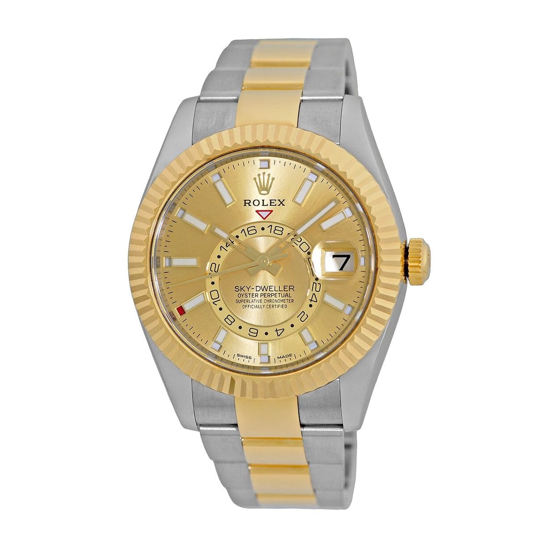 ROLEX STAINLESS STEEL & 18K YELLOW GOLD 42MM SKY-DWELLER 326933 BOX WARRANTY: ROLEX STAINLESS STEEL & 18K YELLOW GOLD 42MM SKY-DWELLER 326933 BOX WARRANTY ROLEX Stainless Steel & 18K Yellow Gold 42mm Sky Dweller 326933 Warranty Box Pre-Owned Gent's Stainless Steel & 18K Yellow 