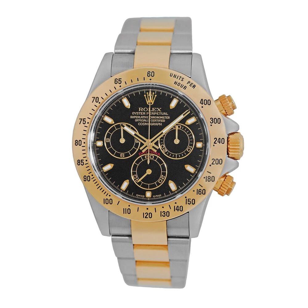 ROLEX STAINLESS STEEL & YELLOW GOLD 40MM DAYTONA COSMOGRAPH 116523 WARRANTY BOX: ROLEX STAINLESS STEEL & YELLOW GOLD 40MM DAYTONA COSMOGRAPH 116523 WARRANTY BOX Pre-Owned ROLEX Stainless Steel & 18K Yellow Gold 40mm Daytona Cosmograph 116523 Warranty Box Pre-Owned Gent's Stainless