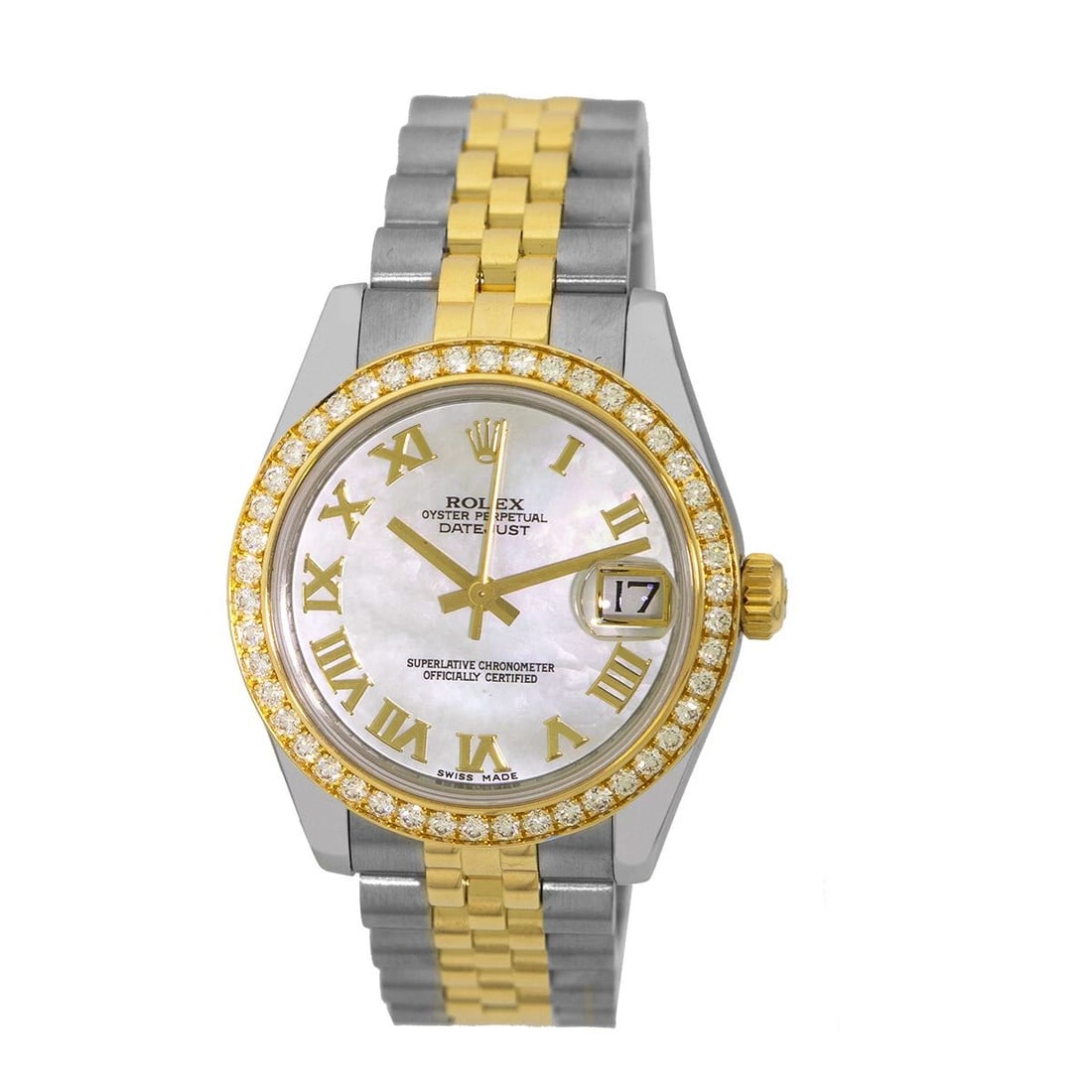 ROLEX STAINLESS STEEL & 18K YELLOW GOLD 31MM DATEJUST 178383 WARANTY MINTY: ROLEX STAINLESS STEEL & 18K YELLOW GOLD 31MM DATEJUST 178383 WARANTY MINTY ROLEX Stainless Steel & 18K Yellow Gold 31mm Datejust 178383 Box Waranty MINTY Pre-Owned Stainless Steel and 18K Yellow Gold 