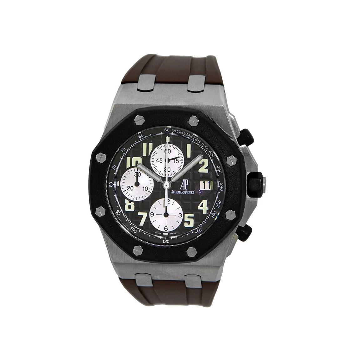 AUDEMARS PIGUET ROYAL OAK OFFSHORE RUBBERCLAD CHRONOGRAPH 25940 BOX WARRANTY (1 of 2)