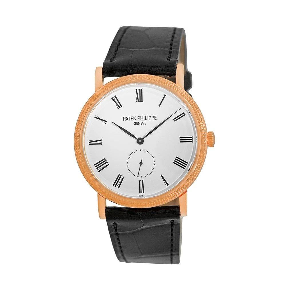PATEK PHILIPPE 18K ROSE GOLD 36MM CALATRAVA REF # 5119 WARRANTY BOX MINTY (1 of 2)