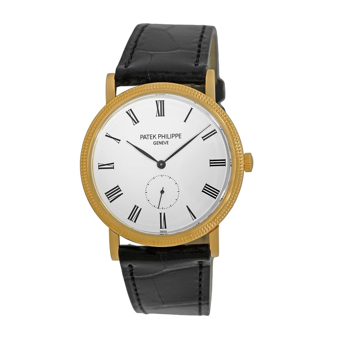 PATEK PHILIPPE 18K YELLOW GOLD 36MM CALATRAVA 5119 J WARRANTY 2012 BOX MINTY (1 of 2)