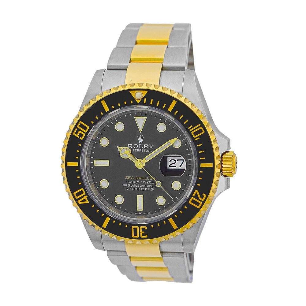 ROLEX STAINLESS STEEL & 18K YELLOW GOLD 43MM SEA-DWELLER 126603 BOX WARRANTY: ROLEX STAINLESS STEEL & 18K YELLOW GOLD 43MM SEA-DWELLER 126603 BOX WARRANTY ROLEX Stainless Steel & 18K Yellow Gold 43mm Sea-Dweller 126603 Box Warranty Pre-Owned Gent's Stainless Steel & 18K Yellow 