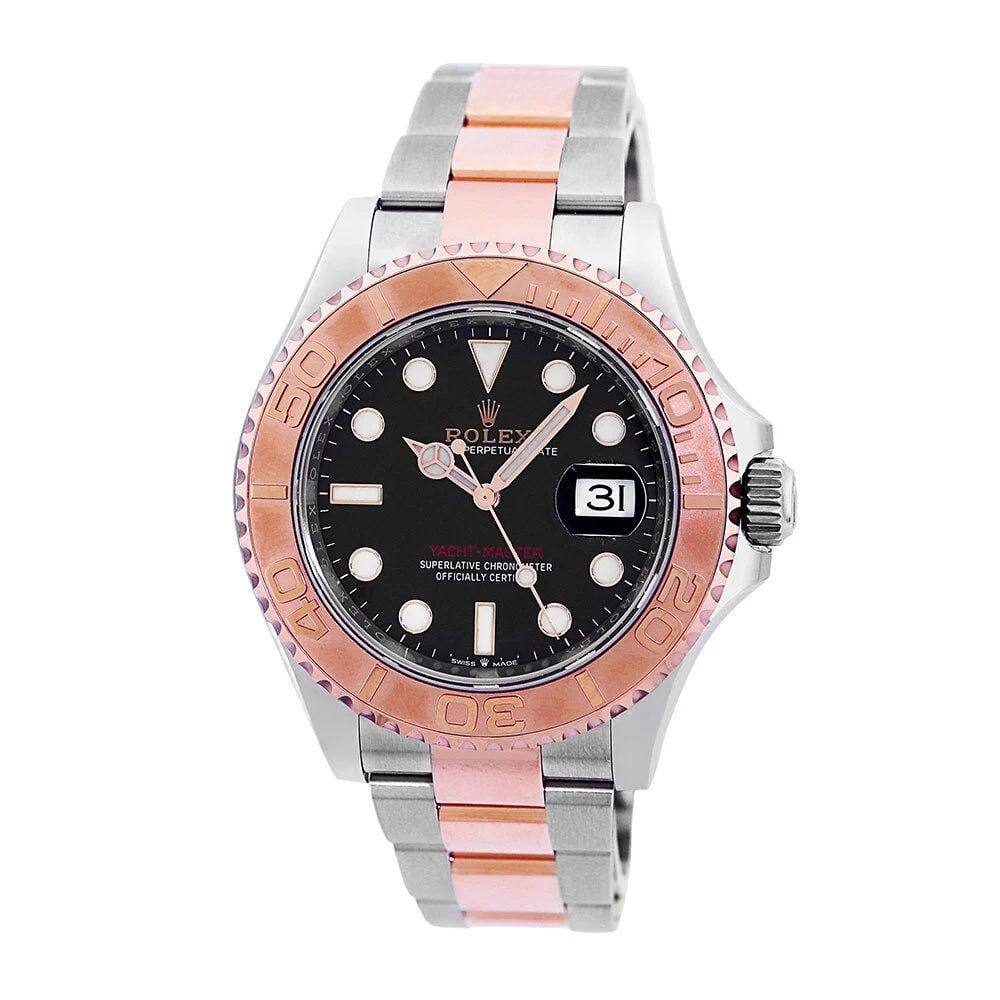 ROLEX STAINLESS STEEL & 18K ROSE GOLD 40MM YACHT-MASTER 126621 BOX WARRANTY: ROLEX STAINLESS STEEL & 18K ROSE GOLD 40MM YACHT-MASTER 126621 BOX WARRANTY 2023 ROLEX Stainless Steel & 18K Rose Gold 40mm "Yacht-Master" 126621 BOX Warranty 2023 Pre-Owned Gent's Stainless Steel & 1