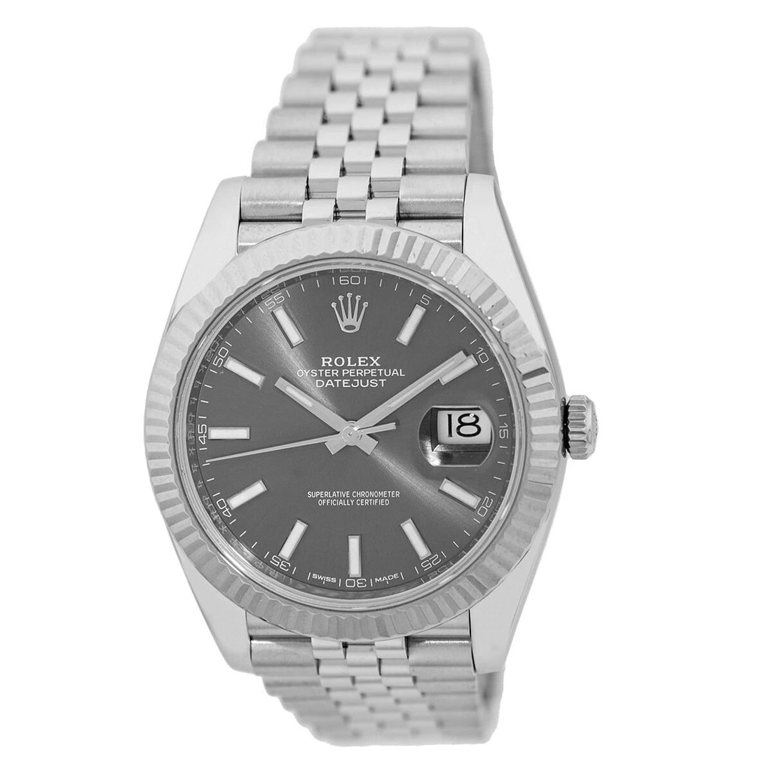 ROLEX STEEL 41MM ROLEX DATEJUST 41 JUBILEE 126334 WARRANTY CARD 2018 BOX MINTY: ROLEX STEEL 41MM ROLEX DATEJUST 41 JUBILEE 126334 WARRANTY CARD 2018 BOX MINTY Gent's Stainless Steel 41mm Rolex Datejust 41 126334 Box Warranty 2018 MINTY Gent's Stainless Steel 41mm Rolex "Datejust 