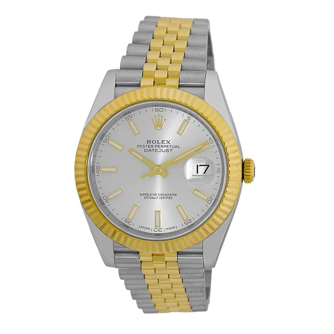 ROLEX 41MM STAINLESS STEEL & 18K YELLOW GOLD ROLEX DATEJUST 126333 WARRANTY 2018: ROLEX 41MM STAINLESS STEEL & 18K YELLOW GOLD ROLEX DATEJUST 126333 WARRANTY 2018 ROLEX 41mm Stainless Steel & 18K Yellow Gold Rolex Datejust 126333 Warranty 2018 Gent's Stainless Steel & 18K Yellow Go