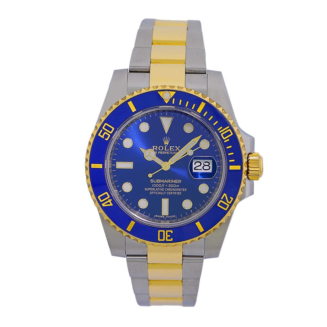ROLEX STEEL &18K YELLOW GOLD 40MM SUBMARINER CERAMIC 116613 LB BOX WARRANTY: ROLEX STEEL &18K YELLOW GOLD 40MM SUBMARINER CERAMIC 116613 LB BOX WARRANTY ROLEX Stainless Steel &18K Yellow Gold Submariner 116613LB Box Warranty MINTY Gent's Stainless Steel & 18K Yellow Gold Rolex