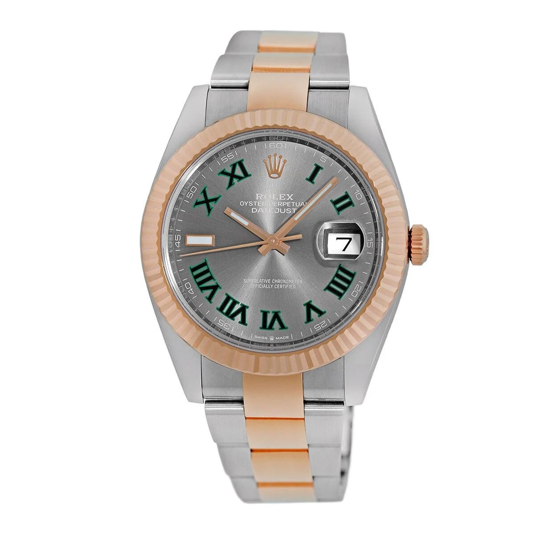 ROLEX STEEL & 18K ROSE GOLD 41MM ROLEX DATEJUST 126331 WARRANTY BOX MINTY: ROLEX STEEL & 18K ROSE GOLD 41MM ROLEX DATEJUST 126331 WARRANTY BOX MINTY Gent's Stainless Steel & 18K Rose Gold 41mm Rolex Datejust 126331 Box Warranty Gent's Stainless Steel & 18K Rose Gold 41mm Rol