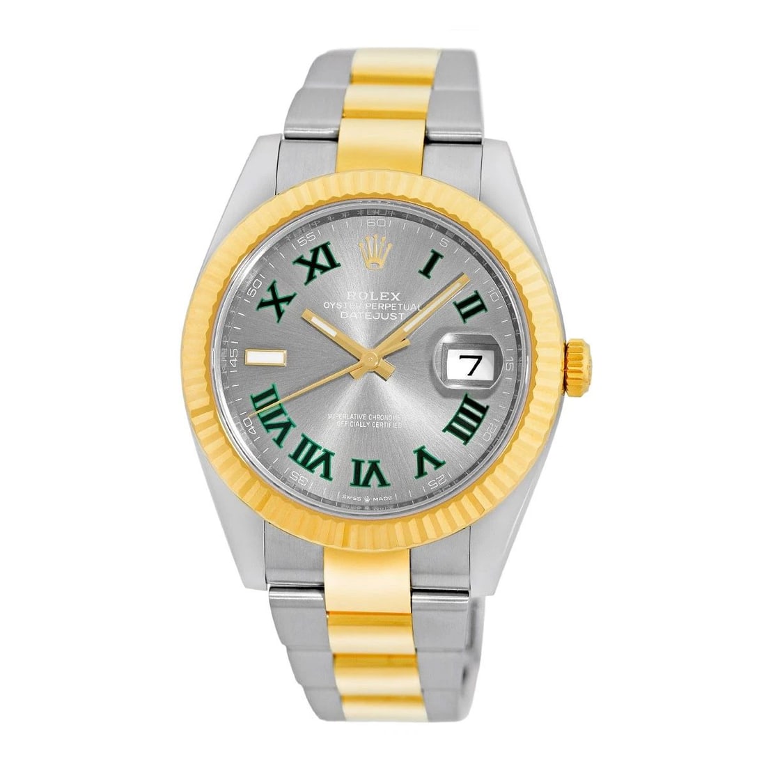 ROLEX STAINLESS STEEL & 18K YELLOW GOLD 41MM ROLEX DATEJUST 126333 WARRANTY BOX: ROLEX STAINLESS STEEL & 18K YELLOW GOLD 41MM ROLEX DATEJUST 126333 WARRANTY BOX BRAND: Rolex Model: Datejust Reference No: 126333 Case Measurements: Case Diameter: 41mm Case Thickness: 12mm Water Resi