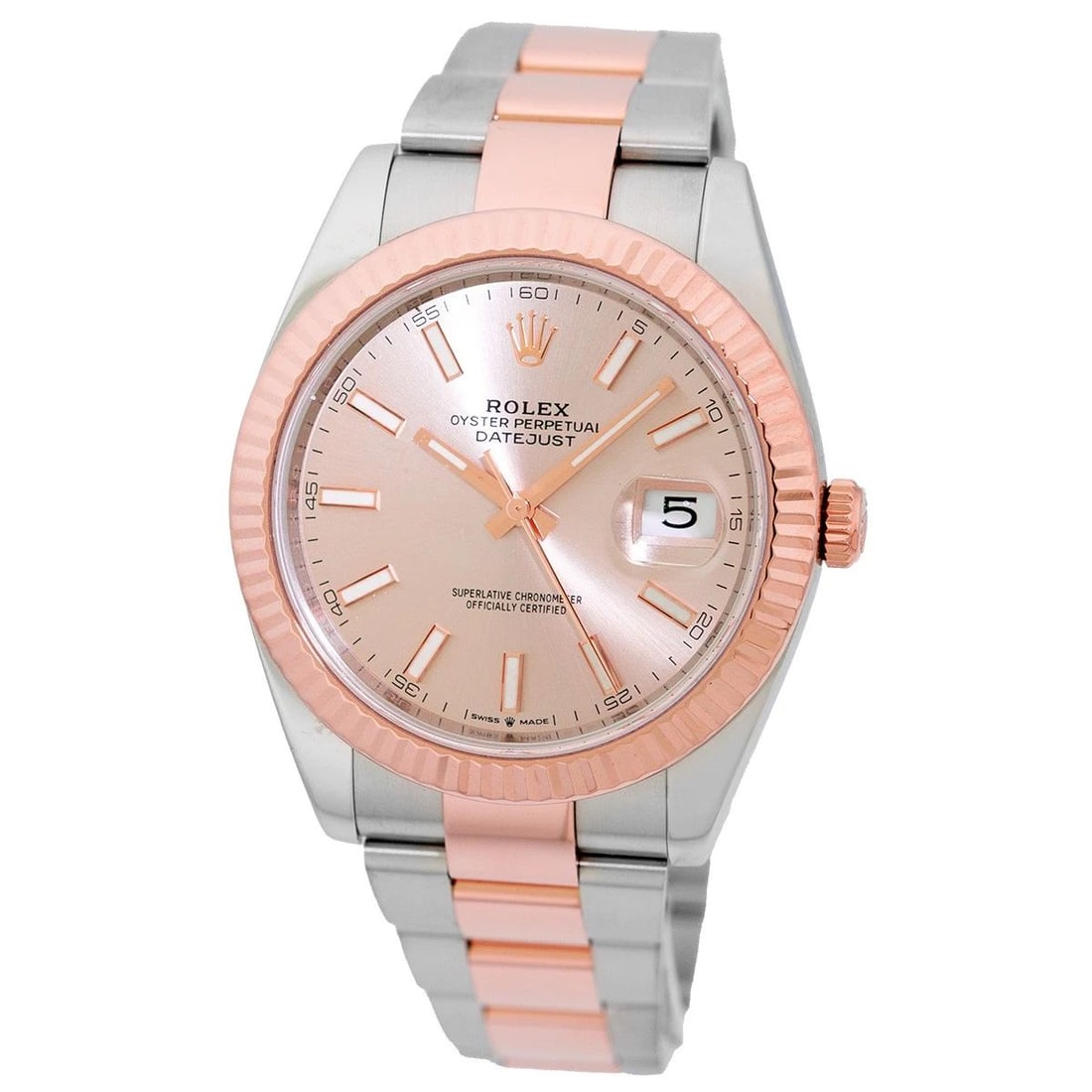 ROLEX STAINLESS STEEL & 18K ROSE GOLD 41MM DATEJUST 126331 WARRANTY BOX (1 of 2)