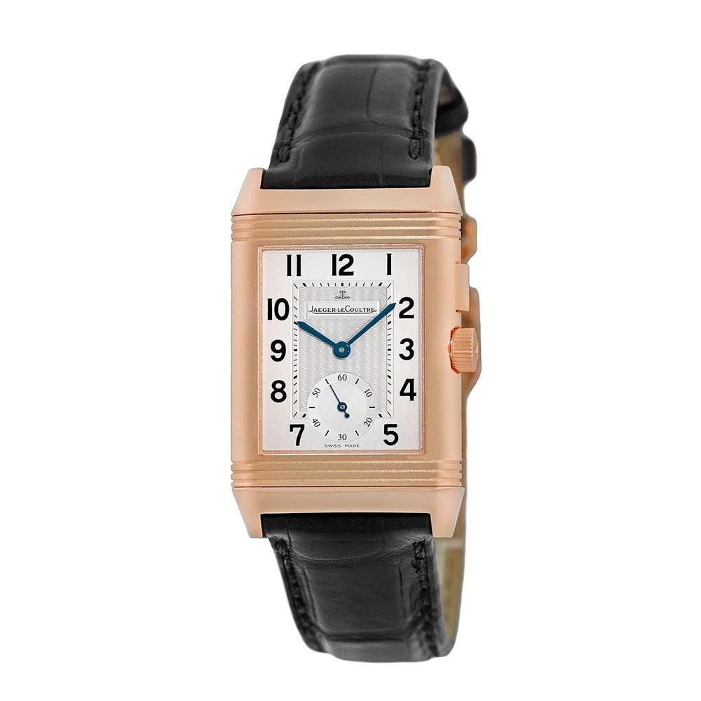JAEGER LECOULTRE 18K ROSE GOLD REVERSO DUO 217.2.51 / Q2712410 BOX WARRANTY (1 of 2)