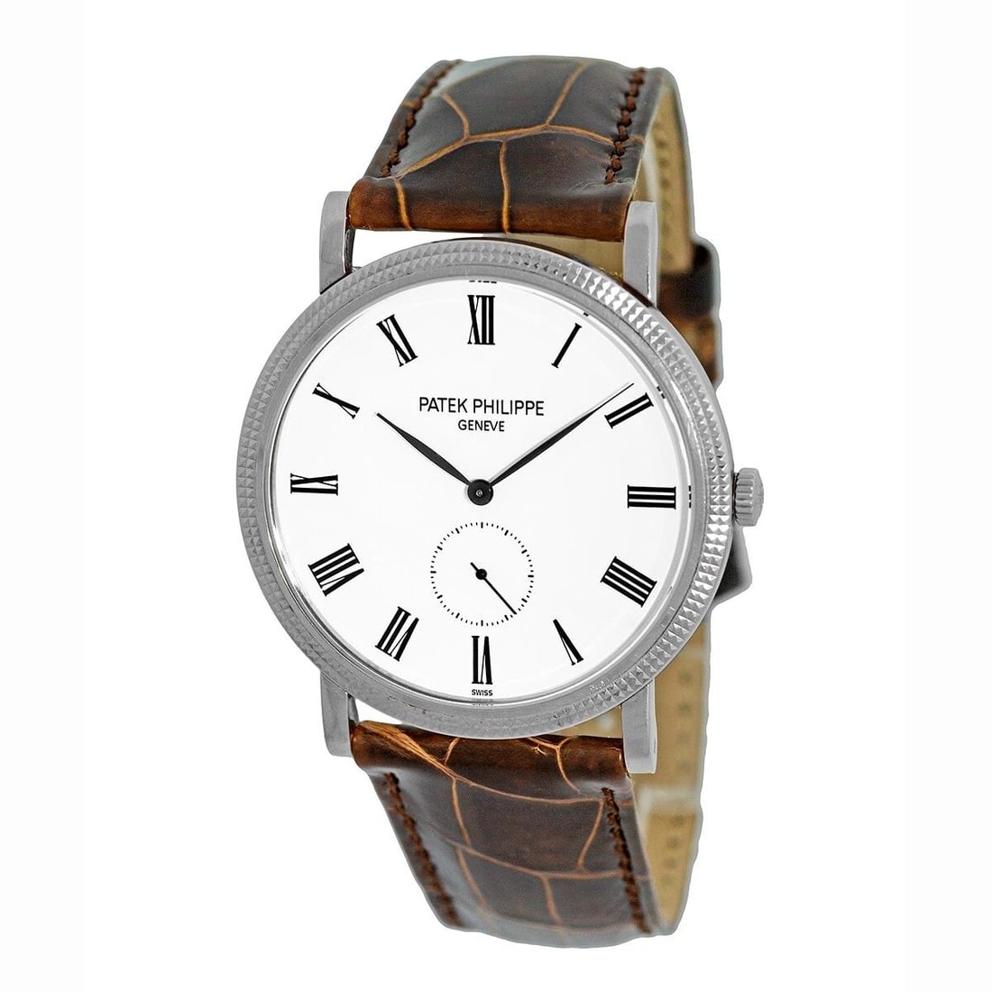 PATEK PHILIPPE 18K WHITE GOLD 36MM CALATRAVA 5119 G WARRANTY BOX MINTY 5119-G (1 of 2)