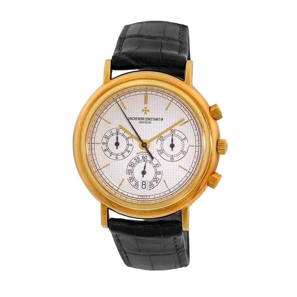 VACHERON CONSTANTIN 18K YELLOW GOLD 38MM PATRIMONY 49003 AUTOMATIC CHRONOGRAPH: VACHERON CONSTANTIN 18K YELLOW GOLD 38MM PATRIMONY 49003 AUTOMATIC CHRONOGRAPH VACHERON CONSTANTIN 18K Yellow Gold 38mm Patrimony 49003 Automatic Chronograph Gent's 18K Yellow Gold 38mm Vacheron Const