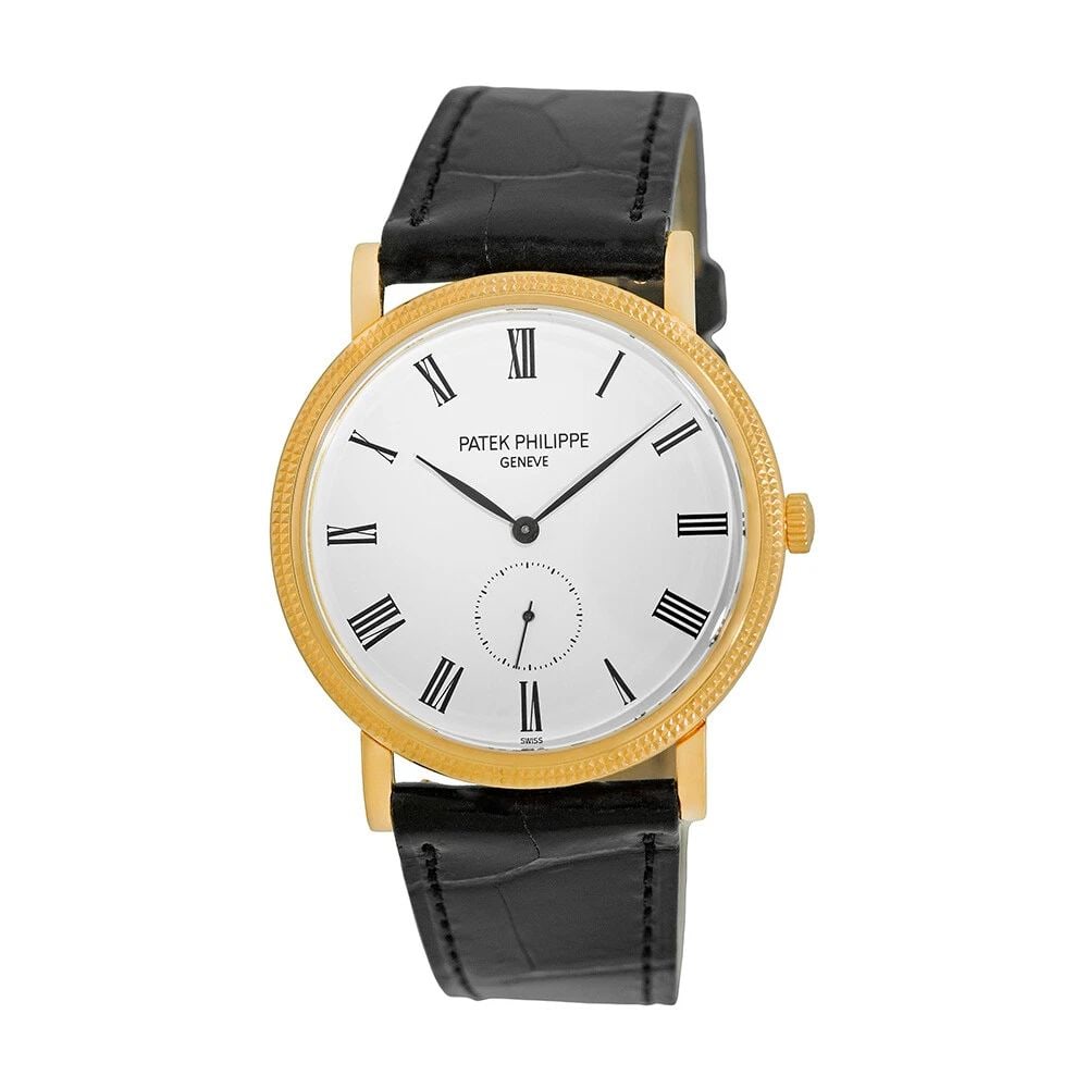PATEK PHILIPPE 18K YELLOW GOLD 36MM CALATRAVA REF # 5119 WARRANTY BOX MINTY (1 of 2)