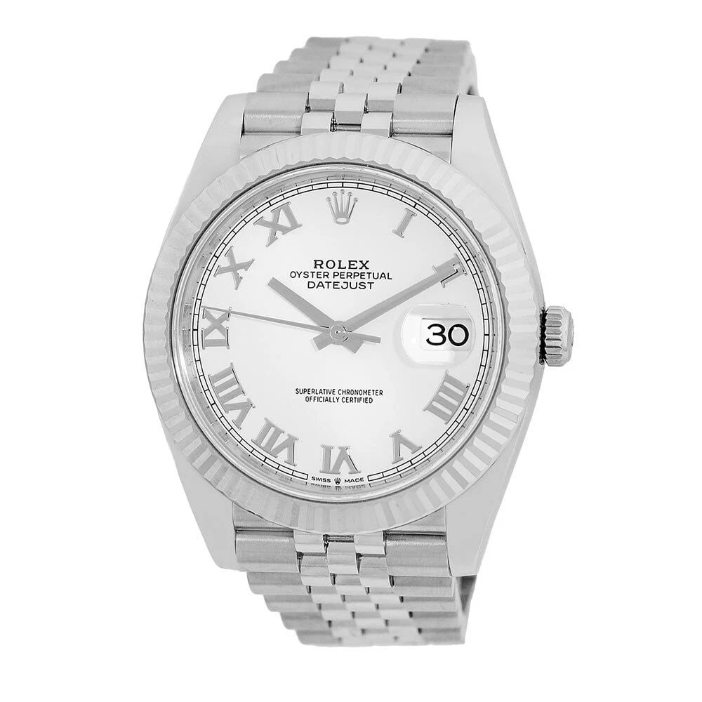 ROLEX STAINLESS STEEL 41MM ROLEX DATEJUST 41 126334 WARRANTY BOX 2020: ROLEX STAINLESS STEEL 41MM ROLEX DATEJUST 41 126334 WARRANTY BOX 2020 Gent's Stainless Steel 41mm Rolex Datejust 41 126334 Box Warranty 2020 Pre-Owned Gent's Stainless Steel 41mm Rolex "Datejust 41" B
