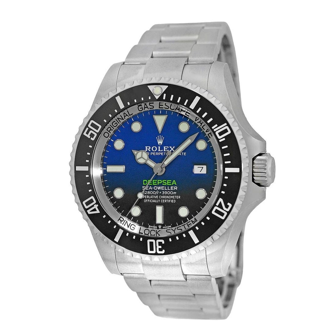 ROLEX STAINLESS STEEL 44MM DEEPSEA CAMERON D-BLUE 126660 BOX WARRANTY MINTY: ROLEX STAINLESS STEEL 44MM DEEPSEA CAMERON D-BLUE 126660 BOX WARRANTY MINTY ROLEX Stainless Steel 44mm DEEPSEA Cameron D-Blue 126660 Box Warranty MINTY Pre-Owned Gent's Stainless Steel 44mm Rolex Sea-