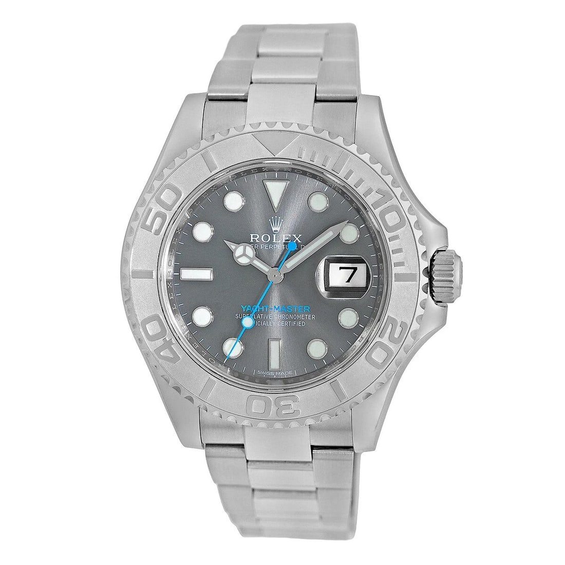 ROLEX STAINLESS STEEL & PLATINUM 40MM YACHT-MASTER 116622 BOX WARRANTY MINTY: ROLEX STAINLESS STEEL & PLATINUM 40MM YACHTMASTER 116622 BOX 2016 WARRANTY MINTY ROLEX Stainless Steel & Platinum 40mm Yacht-Master 116622 Warranty Box MINTY Pre-Owned Gent's Stainless Steel & Platinu
