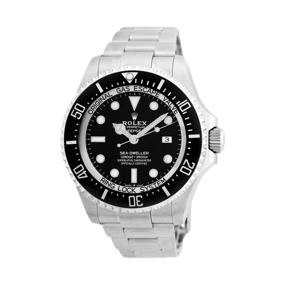 ROLEX STAINLESS STEEL 44MM DEEPSEA SEA-DWELLER 126660 BOX WARRANTY 2019: ROLEX Stainless Steel 44mm DEEPSEA Sea-Dweller 126660 Box Warranty Certified Pre-Owned Gent's Stainless Steel 44mm Rolex DEEPSEA "Sea-Dweller" Item #: CDC112007 BRAND Rolex Model: DEEPSEA "Sea-Dweller