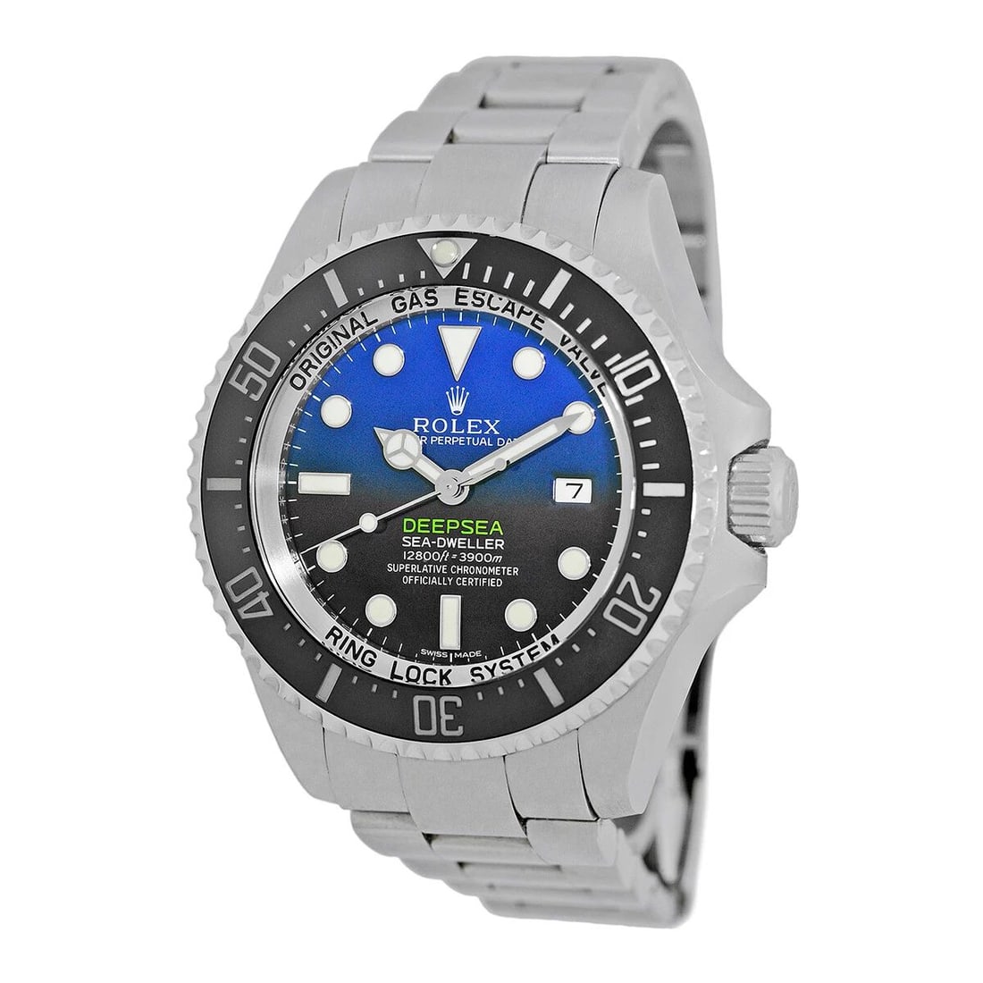ROLEX STAINLESS STEEL 44MM DEEPSEA CAMERON D-BLUE 126660 BOX 2021 WARRANTY MINTY: ROLEX STAINLESS STEEL 44MM DEEPSEA CAMERON D-BLUE 126660 BOX 2021 WARRANTY MINTY ROLEX Stainless Steel 44mm "DEEPSEA" Cameron Deep Blue 126660 Box Warranty Pre-Owned Gent's Stainless Steel 44mm Rolex 