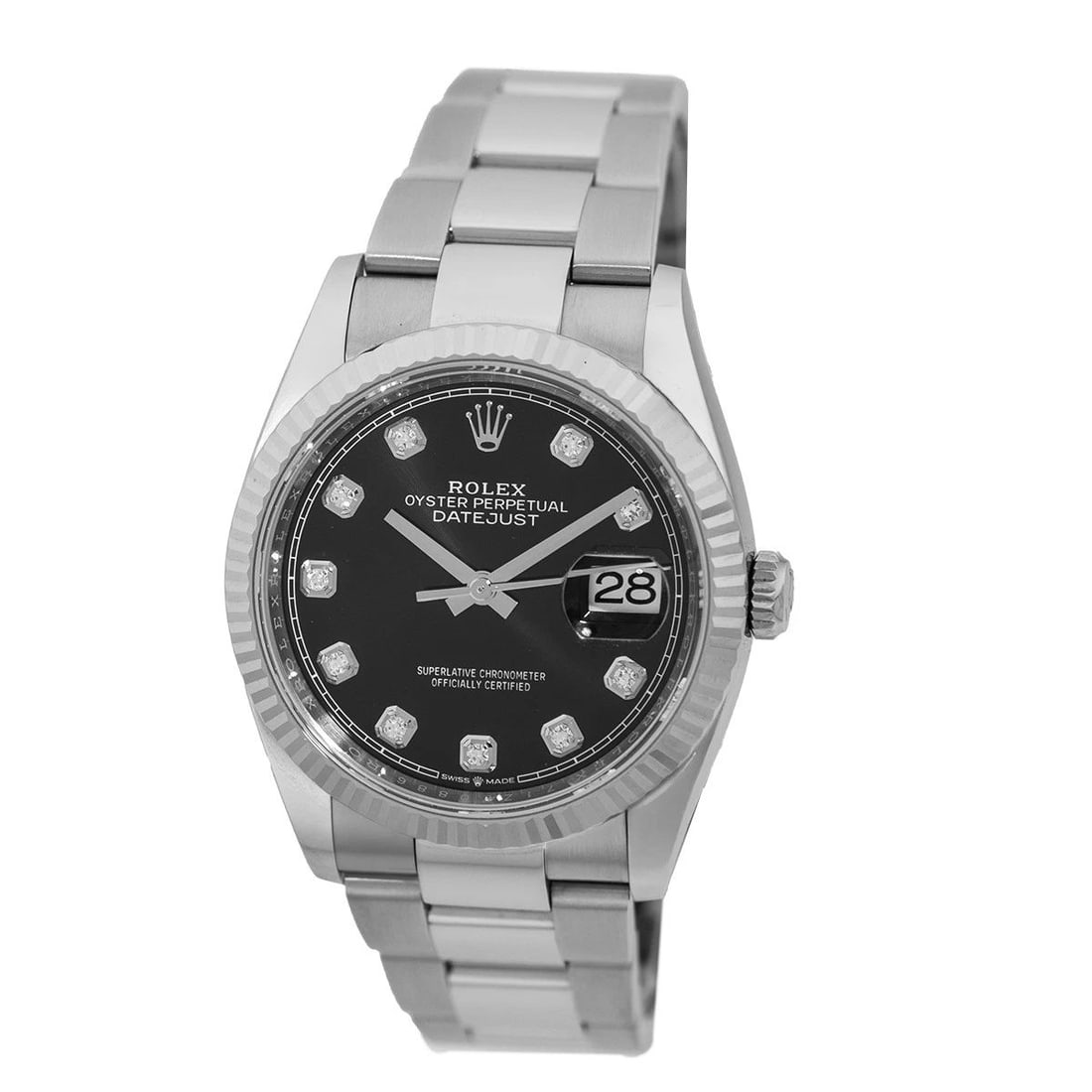 ROLEX STAINLESS STEEL 36MM DATEJUST 126234 WARRANTY BOX 2020 (1 of 2)