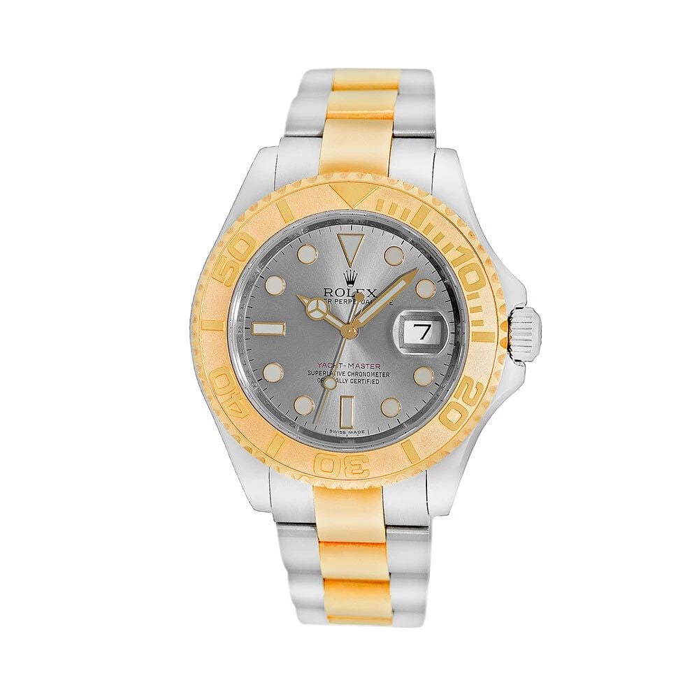 ROLEX STAINLESS & 18K YELLOW GOLD 40MM YACHT-MASTER 16623 BOX WARRANTY 2017: ROLEX STAINLESS & 18K YELLOW GOLD 40MM YACHT-MASTER 16623 BOX WARRANTY 2017 ROLEX Stainless & 18K Yellow Gold 40mm Yacht-Master 16623 Box Warranty Pre-Owned Gent's Stainless Steel & 18K Yellow Gold 40