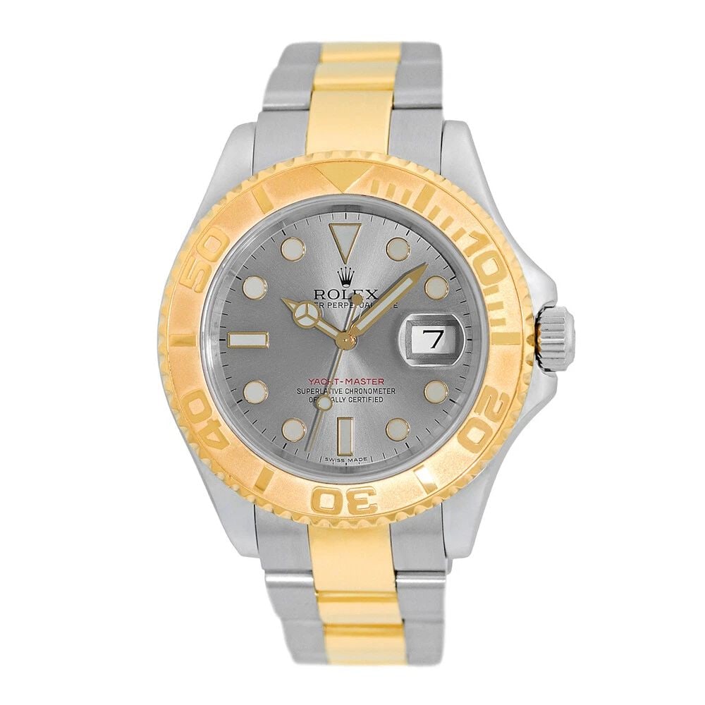 ROLEX STAINLESS & 18K YELLOW GOLD 40MM YACHT MASTER 16623 BOX WARRANTY MINTY: ROLEX STAINLESS & 18K YELLOW GOLD 40MM YACHT MASTER 16623 BOX WARRANTY MINTY ROLEX Stainless Steel & 18K Yellow Gold 40mm Yacht-Master 16623 Warranty Box MINTY Pre-Owned Gent's Stainless Steel & 18K Y