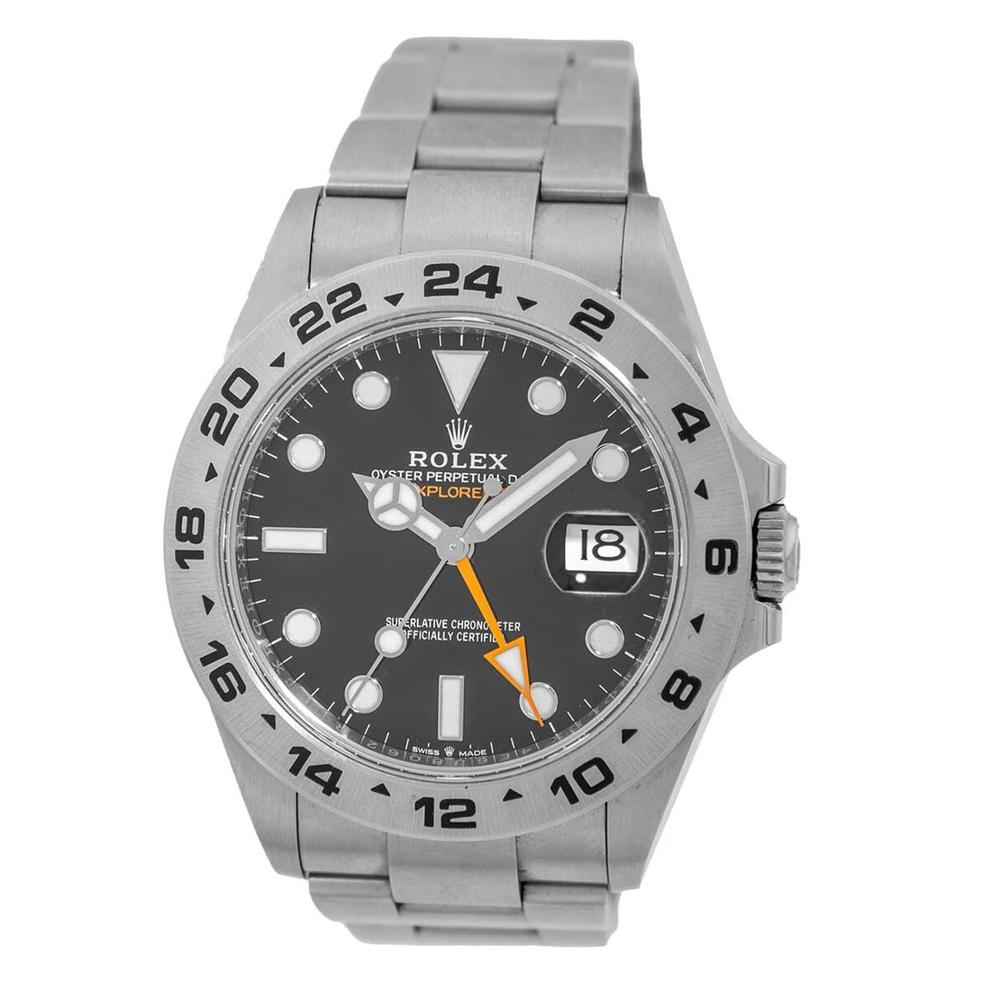 ROLEX STAINLESS STEEL 42MM EXPLORER II BLACK 226570 WARRANTY CARD MINTY 2022: ROLEX STAINLESS STEEL 42MM EXPLORER II BLACK 226570 WARRANTY CARD MINTY 2022 ROLEX Stainless Steel 42mm "Explorer II" # 226570 Box Warranty 2023 Pre-Owned Gent's Stainless Steel 42mm Rolex "Explorer I