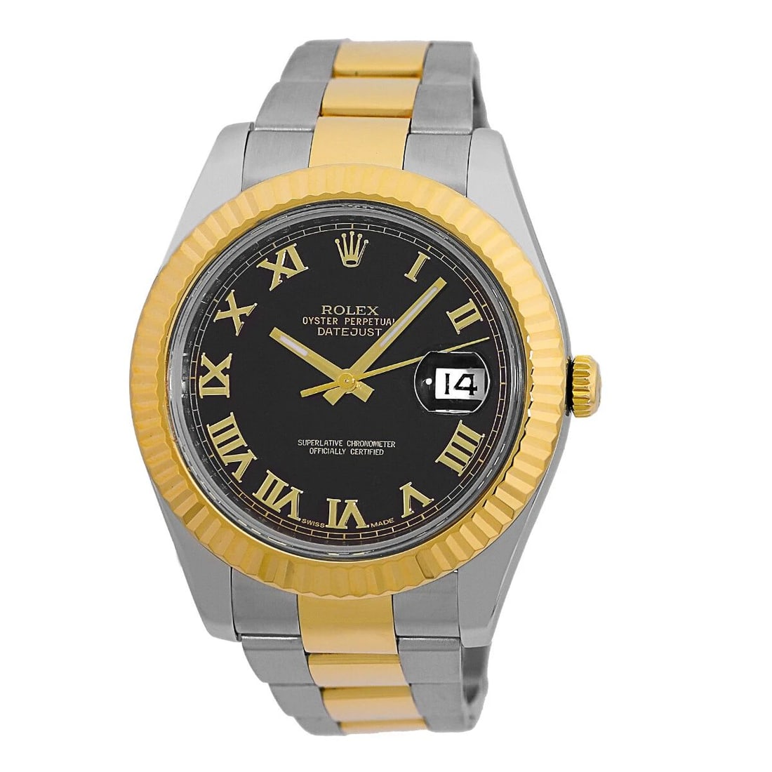 ROLEX STAINLESS STEEL & 18K YELLOW GOLD 41MM DATEJUST II 116333 BOX WARRANTY: ROLEX STAINLESS STEEL & 18K YELLOW GOLD 41MM DATEJUST II 116333 BOX WARRANTY ROLEX Stainless Steel & 18K Yellow Gold 41mm Datejust II 116333 Automatic Box Warranty Pre-Owned Gent's Stainless Steel & 1