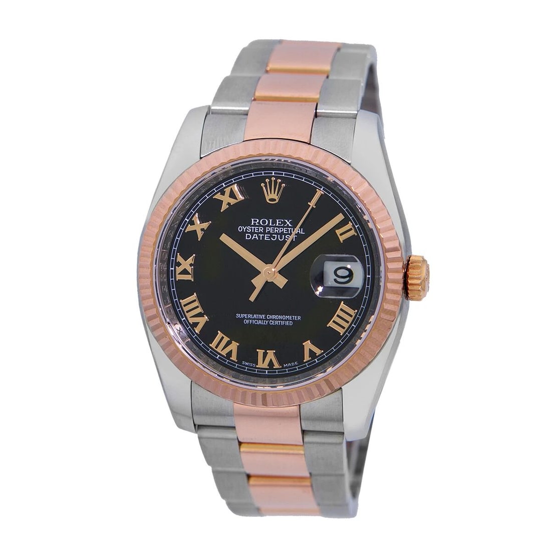 ROLEX STAINLESS STEEL 18K ROSE GOLD 36MM DATEJUST 116231 BOX WARRANTY 2010 MINTY: ROLEX STAINLESS STEEL 18K ROSE GOLD 36MM DATEJUST 116231 BOX WARRANTY 2010 MINTY ROLEX Stainless Steel & 18K Rose Gold 36mm Datejust 116231 box warranty Pre-Owned Gent's Stainless Steel & 18K Rose Gol