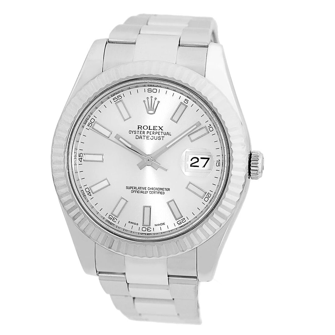 ROLEX STAINLESS STEEL 41MM DATEJUST II 116334 BOX WARRANTY CARD 2014 MINTY: ROLEX STAINLESS STEEL 41MM DATEJUST II 116334 BOX WARRANTY CARD 2014 MINTY ROLEX Stainless Steel 41mm Datejust II 116334 Box Warranty MINTY Certified Pre-Owned Gent's Stainless Steel 41mm Rolex "Datej