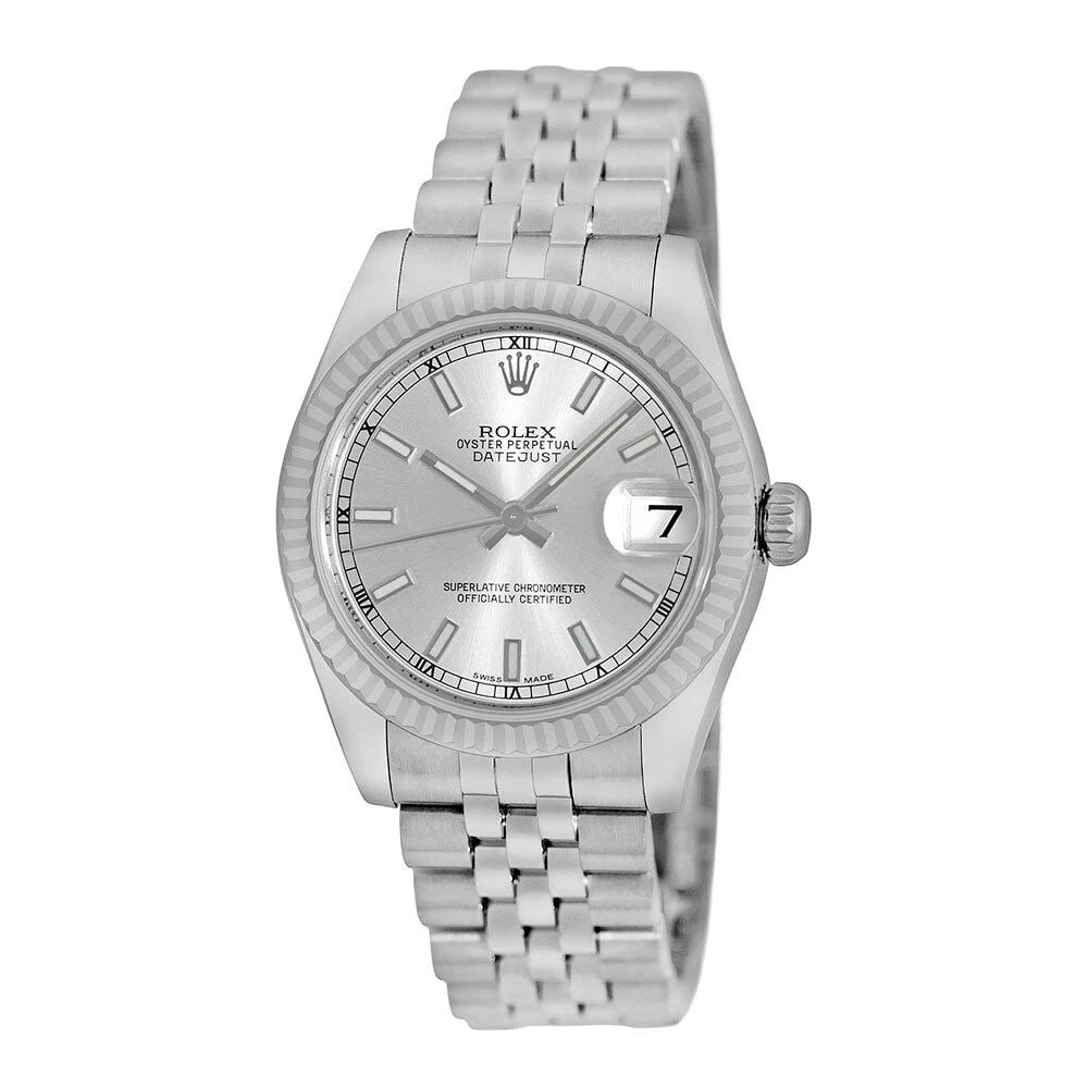 ROLEX MIDSIZE STAINLESS STEEL 31MM DATEJUST 178274 BOX LIFETIME WARRANTY MINTY: ROLEX MIDSIZE STAINLESS STEEL 31MM DATEJUST 178274 BOX WARRANTY ROLEX Midsize Stainless Steel 31mm Datejust 178274 Box Warranty Pre-Owned Stainless Steel 31mm Rolex Datejust Brand: Rolex Model: Dateju