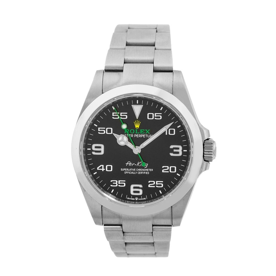 ROLEX NEW STAINLESS STEEL 40MM ROLEX AIRKING 126900 LIFETIME WARRANTY 2024: ROLEX NEW STAINLESS STEEL 40MM ROLEX AIRKING 126900 LIFETIME WARRANTY 2024 NEW Gent's Stainless Steel 40mm Rolex Oyster Perpetual "Air-King" NEW Gent's Stainless Steel 40mm Rolex Oyster Perpetual "Air