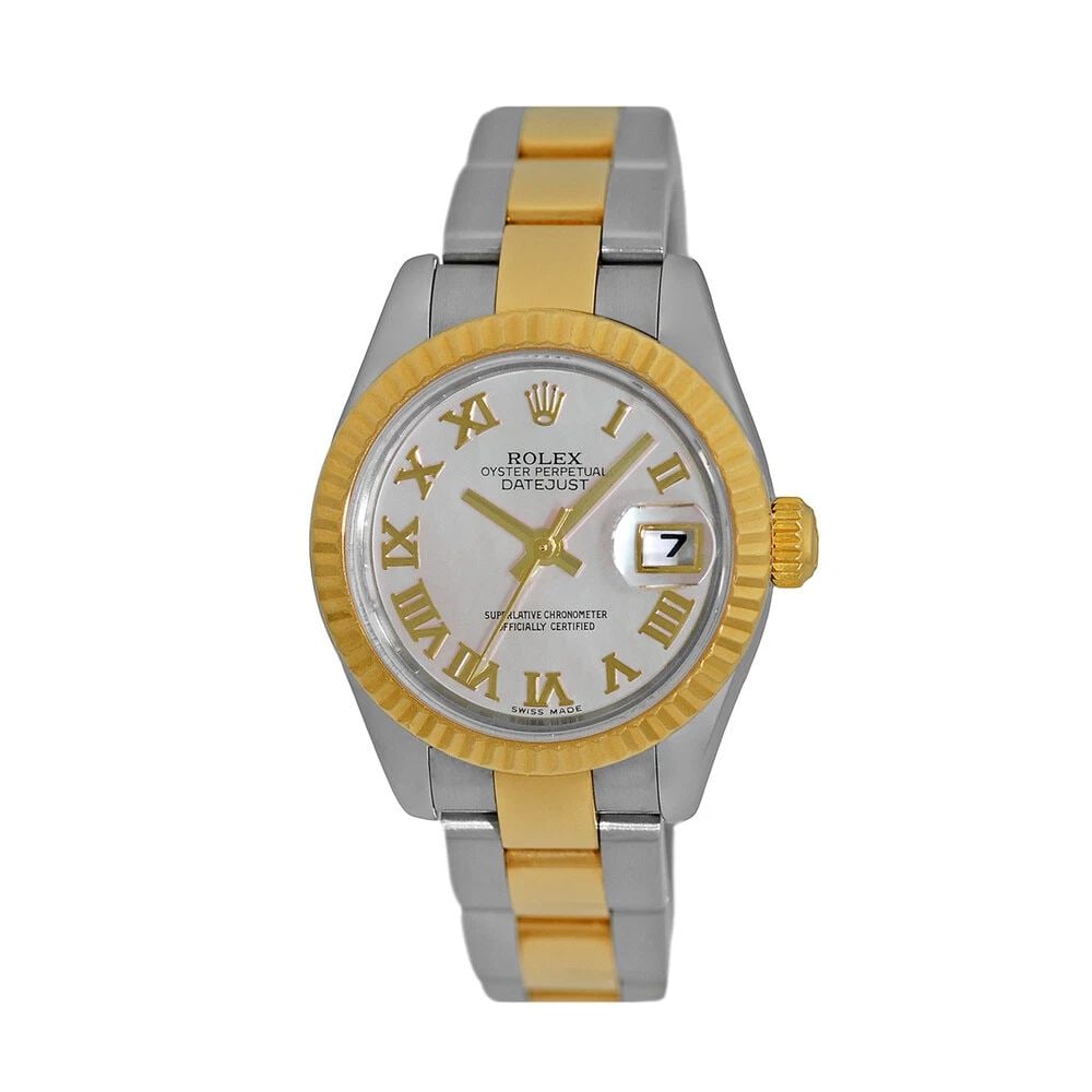 ROLEX STAINLESS STEEL & 18K YELLOW GOLD 26MM DATEJUST 179173 BOX WARRANTY: ROLEX STAINLESS STEEL & 18K YELLOW GOLD 26MM DATEJUST 179173 BOX WARRANTY ROLEX Stainless Steel & 18K Yellow Gold 26mm Datejust 179173 Box Warranty Pre-Owned Lady's Stainless Steel & 18K Yellow Gold 2