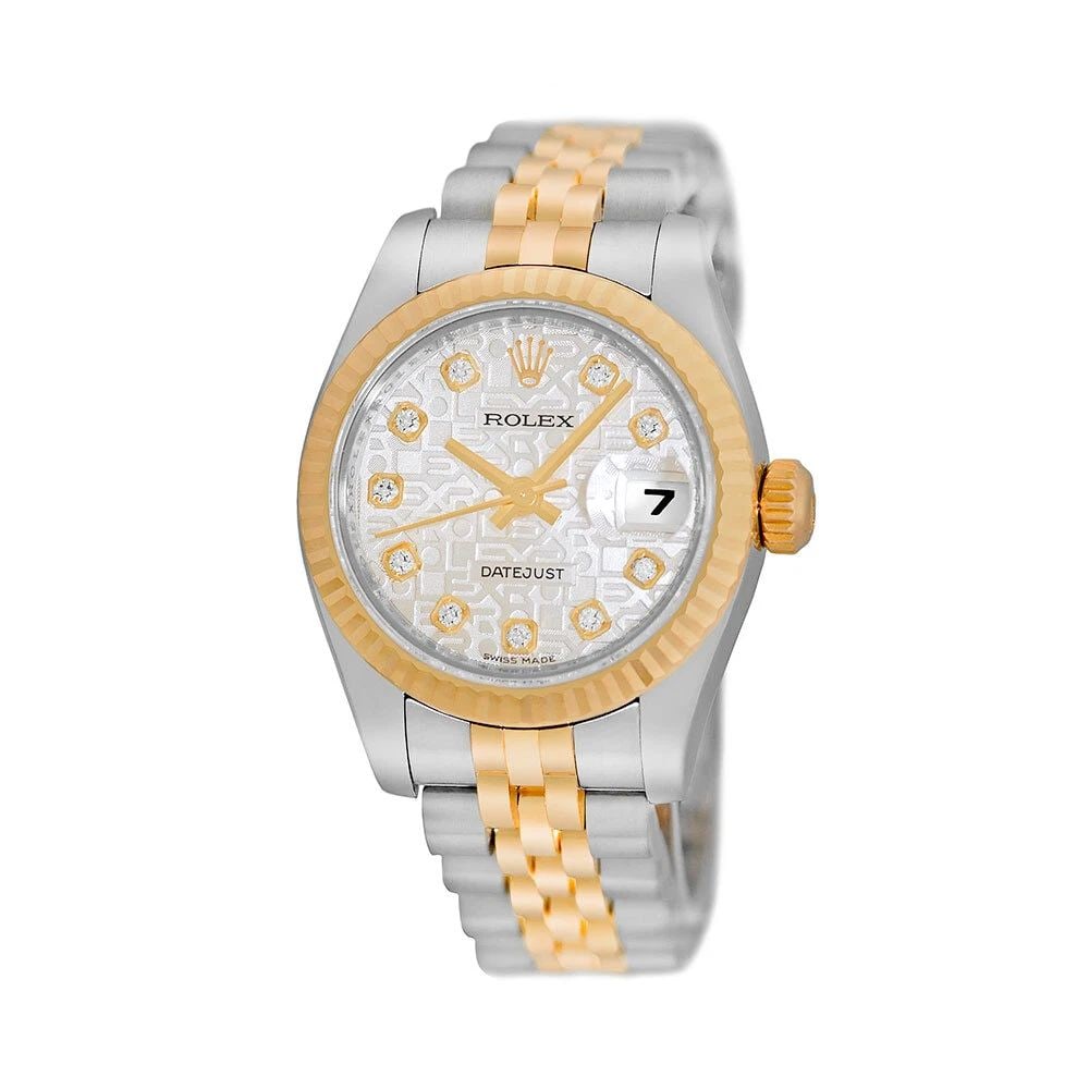 ROLEX STAINLESS STEEL & 18K YELLOW GOLD 26MM DATEJUST 179173 BOX WARRANTY: ROLEX STAINLESS STEEL & 18K YELLOW GOLD 26MM DATEJUST 179173 BOX WARRANTY ROLEX Stainless Steel & 18K Yellow Gold 26mm Datejust 179173 Box Warranty Pre-Owned Lady's Stainless Steel & 18K Yellow Gold 2