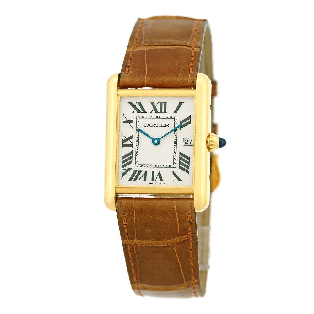 CARTIER GENT'S 18K YELLOW GOLD 25.5MM TANK LOUIS W1529756-2441 BOX WARRANTY: CARTIER GENT'S 18K YELLOW GOLD 25.5MM TANK LOUIS W1529756-2441 BOX WARRANTY BRAND: Cartier Model: Tank Louis Cartier Reference No: W1529756 - 2441 Gender: Gent’s Movement: Swiss Quartz Accuracy Move