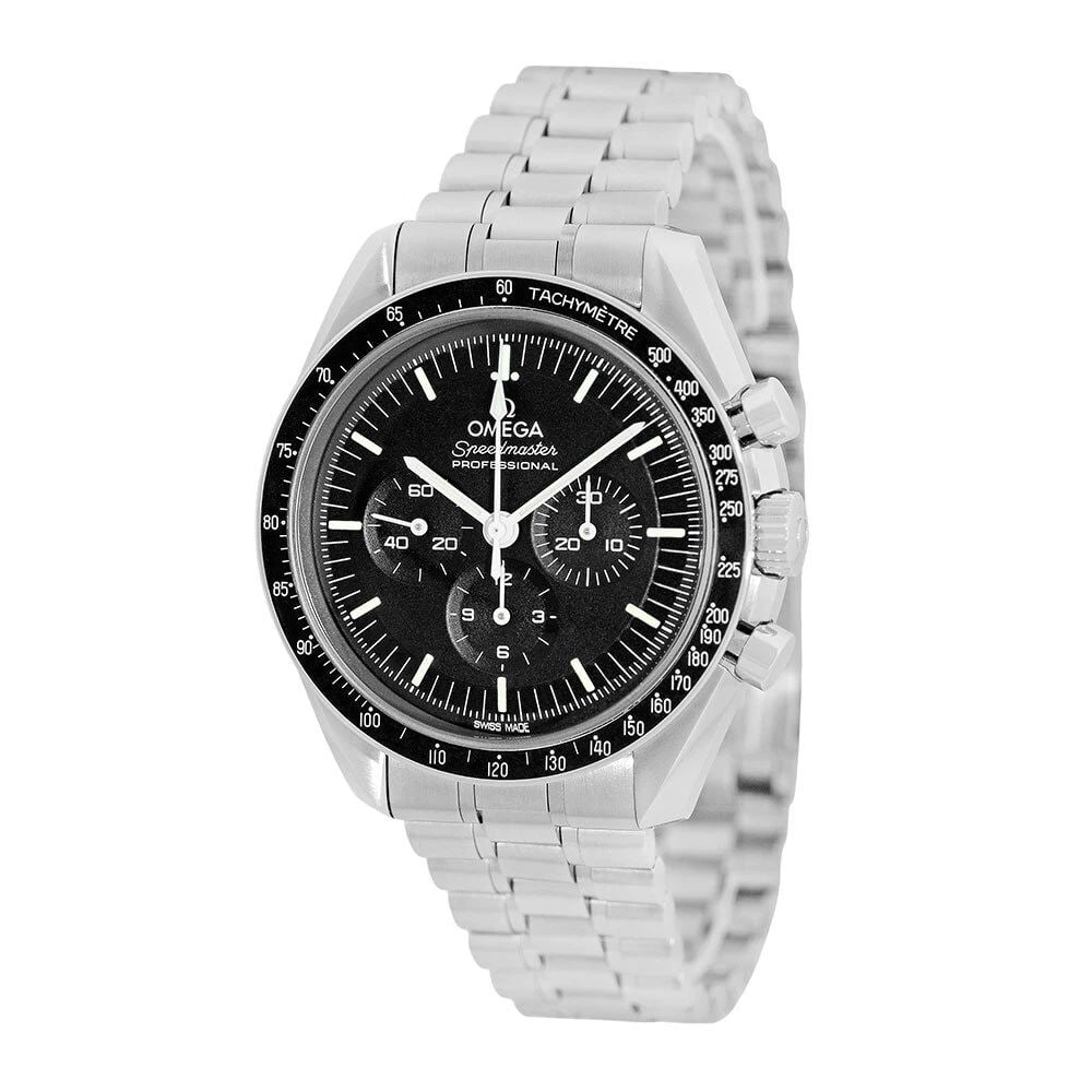 OMEGA STEEL 42MM SPEEDMASTER MOONWATCH CHRONO 310.30.42.50.01.002 OPEN BACK NEW: OMEGA STEEL 42MM SPEEDMASTER MOONWATCH CHRONO 310.30.42.50.01.002 OPEN BACK NEW BRAND: Omega Model: Speedmaster Moonwatch Professional Chronograph Reference No: 310.30.42.50.01.002 Gender: Gent’s Mo