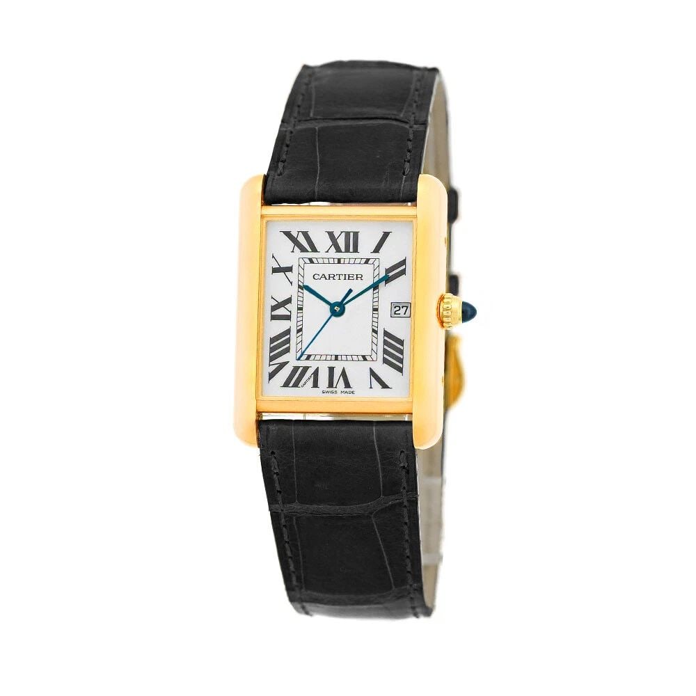 CARTIER GENT'S 18K YELLOW GOLD 25.5MM TANK LOUIS W1529756 - 2441 BOX WARRANTY: CARTIER GENT'S 18K YELLOW GOLD 25.5MM TANK LOUIS W1529756 - 2441 BOX WARRANTY Brand: Cartier Model: Tank Louis Reference No: W1529756 - 2441 Gender: Gent’s Movement: Swiss Quartz Accuracy Movement C