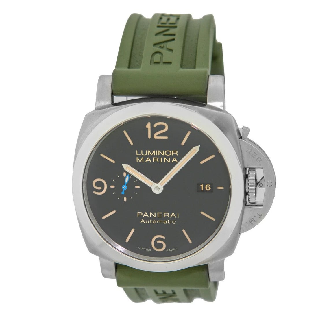 PANERAI STAINLESS STEEL 44MM PAM 01312 LUMINOR MARINA 1950 BOX EXTRA STRAP MINTY: PANERAI STAINLESS STEEL 44MM PAM 01312 LUMINOR MARINA 1950 BOX EXTRA STRAP MINTY PANERAI Stainless Steel 44mm PAM 01312 Luminor Marina 1950 Gent's Stainless Steel 44mm Panerai PAM 01312 "Luminor Marin