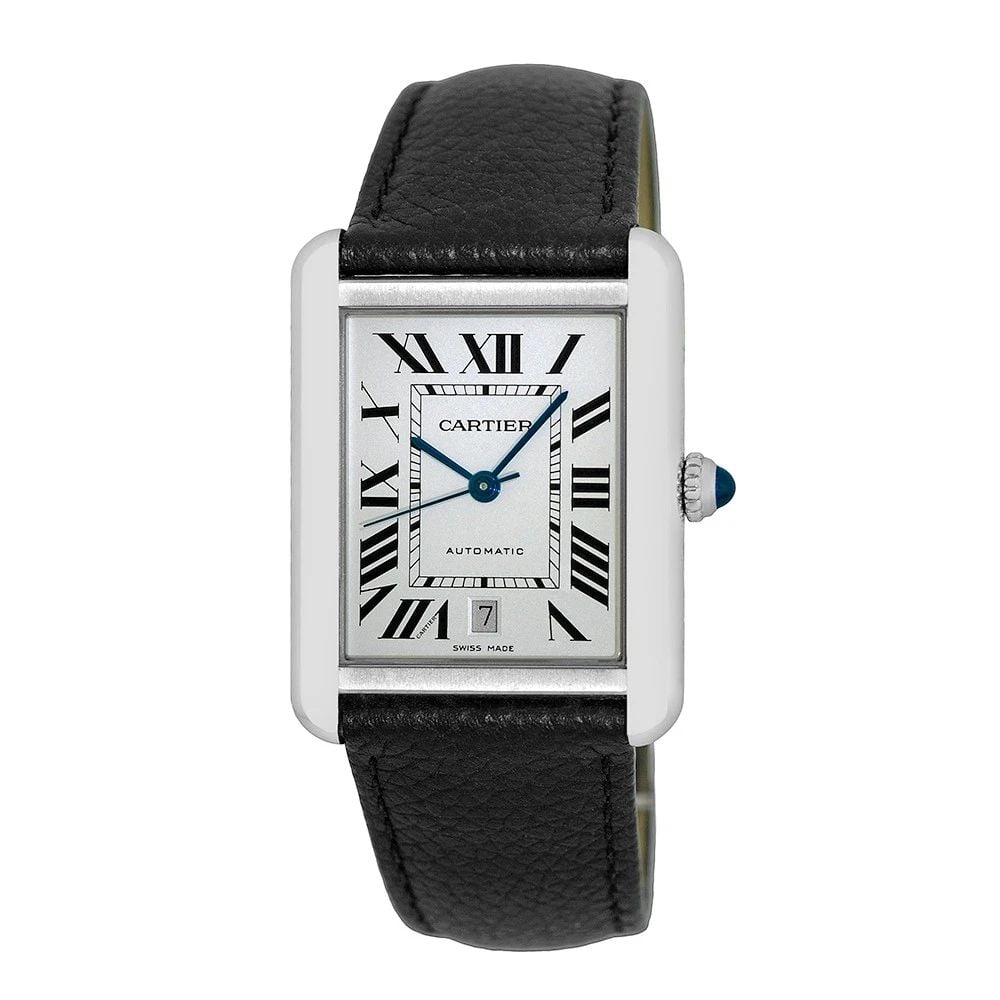 CARTIER STAINLESS STEEL 31MM TANK SOLO XL WSTA0029 - 3515 BOX WARRANTY NEW: CARTIER STAINLESS STEEL 31MM TANK SOLO XL WSTA0029 - 3515 BOX WARRANTY NEW BRAND: Cartier Model: Tank Solo XL Reference No: WSTA0029 - 3515 Gender: Gent's Movement: Handmade Swiss Automatic Movement C
