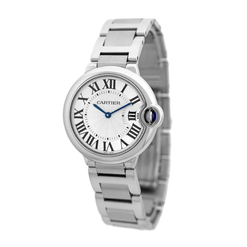 CARTIER STAINLESS STEEL 36MM BALLON BLEU DE CARTIER W69011Z4 BOX WARRANTY (1 of 2)