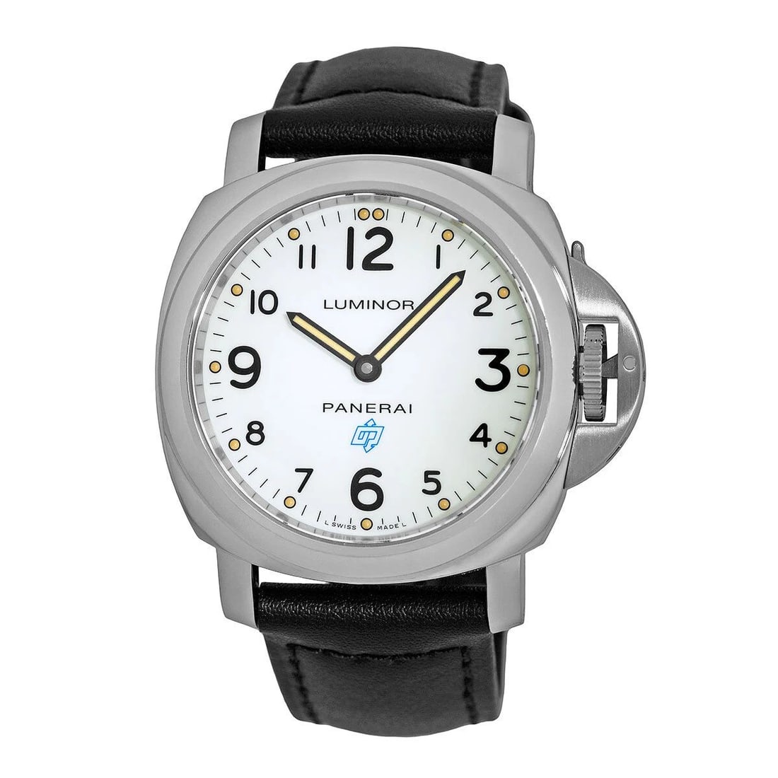 PANERAI STAINLESS STEEL 44MM LUMINOR BASE LOGO PAM 630 WHITE BOX WARRANTY: PANERAI STAINLESS STEEL 44MM LUMINOR BASE LOGO PAM 630 WHITE BOX WARRANTY PANERAI Stainless Steel 44mm Luminor Base Logo PAM 630 White Box Warranty Gent's Stainless Steel 44mm Panerai PAM 630 "Luminor