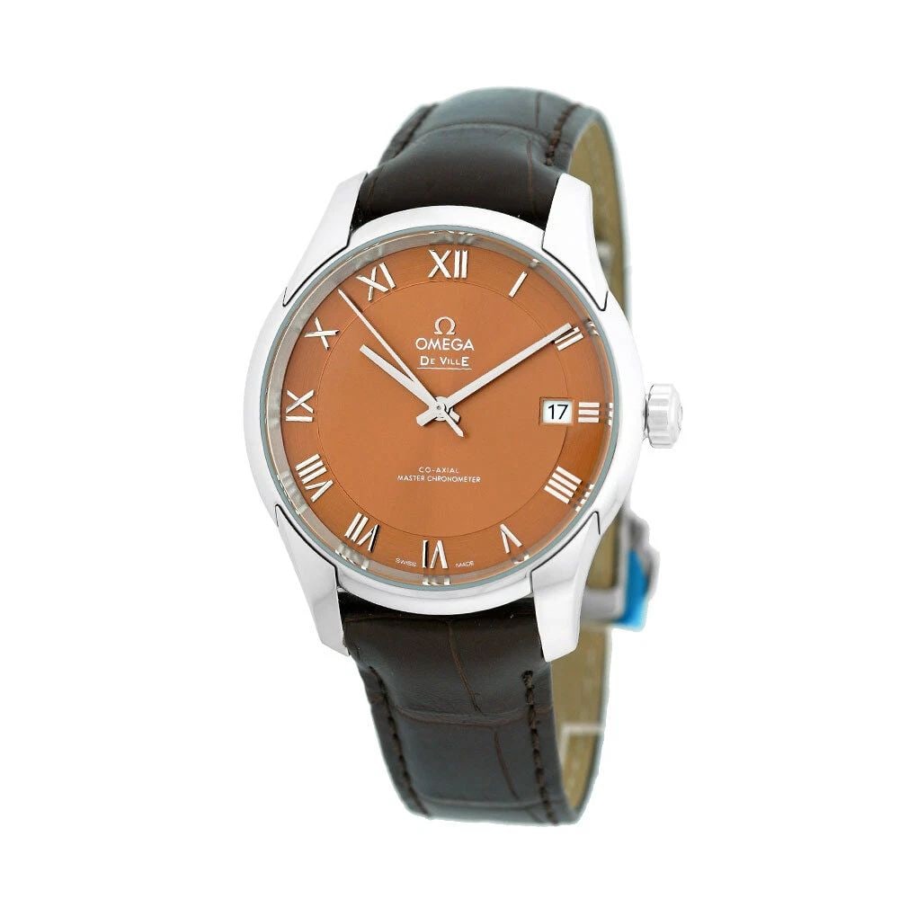 OMEGA STAINLESS STEEL 41MM DE VILLE HOUR VISION 433.13.41.21.10.001 BOX WARRANTY (1 of 2)