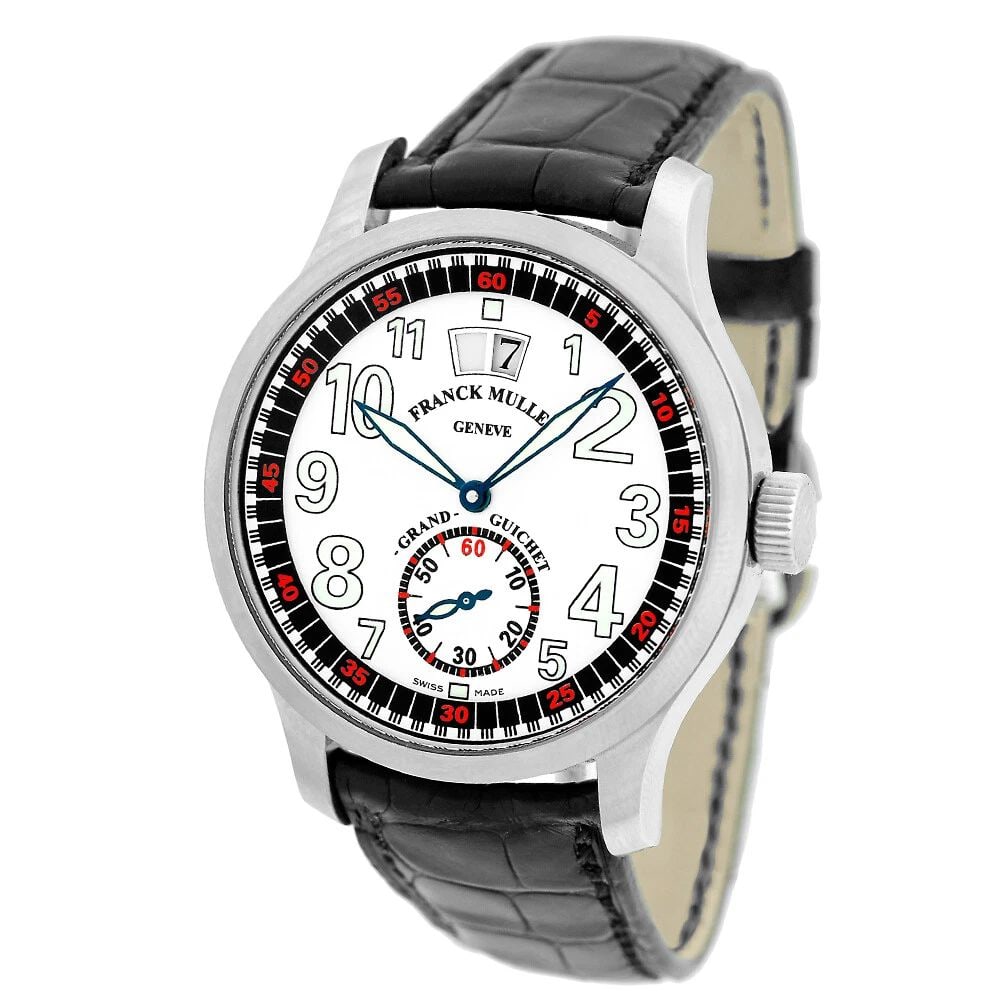 FRANCK MULLER STAINLESS STEEL 40MM TRANSAMERICA GRANDE GUICHET BOX WARRANTY: FRANCK MULLER STAINLESS STEEL 40MM TRANSAMERICA GRANDE GUICHET BOX WARRANTY FRANCK MULLER Stainless Steel 40mm Transamerica Grande Guichet Box Warranty Gent's Limited Edition Stainless Steel 40mm Fran