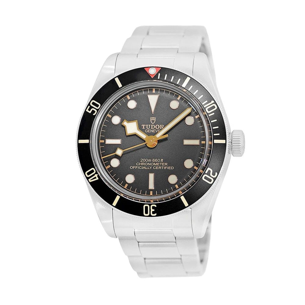 TUDOR STAINLESS STEEL 39MM BLACK BAY FIFTY EIGHT 79030N BOX WARRANTY: TUDOR STAINLESS STEEL 39MM BLACK BAY FIFTY EIGHT 79030N BOX WARRANTY TUDOR Stainless Steel 39mm Black Bay "Fifty Eight" 79030N Box Warranty Pre-Owned Gent's Stainless Steel 39mm Tudor Black Bay "Fifty