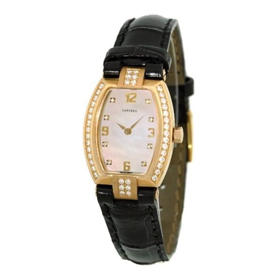 CONCORD 18K ROSE GOLD LA SCALA 54.C1.1433 BOX WARRANTY NEW: CONCORD 18K Rose Gold La Scala 54.C1.1433 Box Warranty NEW CONCORD 18K Rose Gold La Scala 54.C1.1433 Box Warranty NEW Item #: CT21016 BRAND Concord Model: La Scala Reference No: 54.C1.1433 Gender: Lad