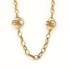 GOLD LONG NECKLACE 14K YELLOW MULTI-RING MOTIFS RHOMBUS LINK 39": GOLD LONG NECKLACE 14K YELLOW MULTI-RING MOTIFS RHOMBUS LINK 39" GOLD LONG NECKLACE 14K YELLOW MULTI-RING MOTIFS RHOMBUS LINK 39" This gold long necklace features a 14k yellow multi-ring motifs fancy 